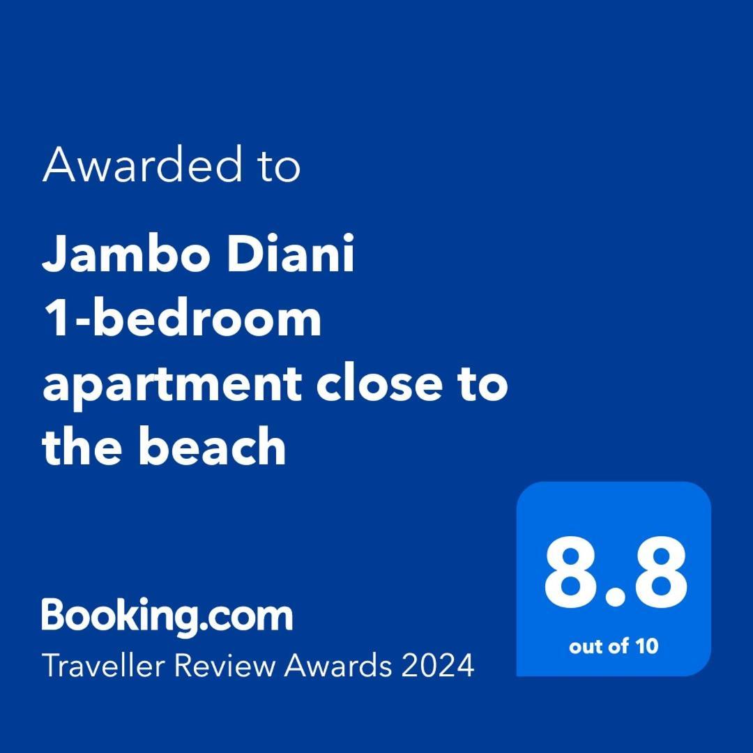 Jambo Diani 1-Bedroom Apartment Close To The Beach ディアニ・ビーチ エクステリア 写真